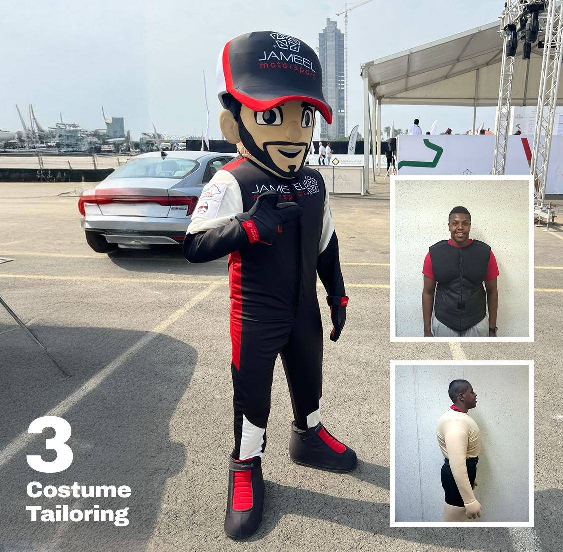 3 mascot costume tailoring